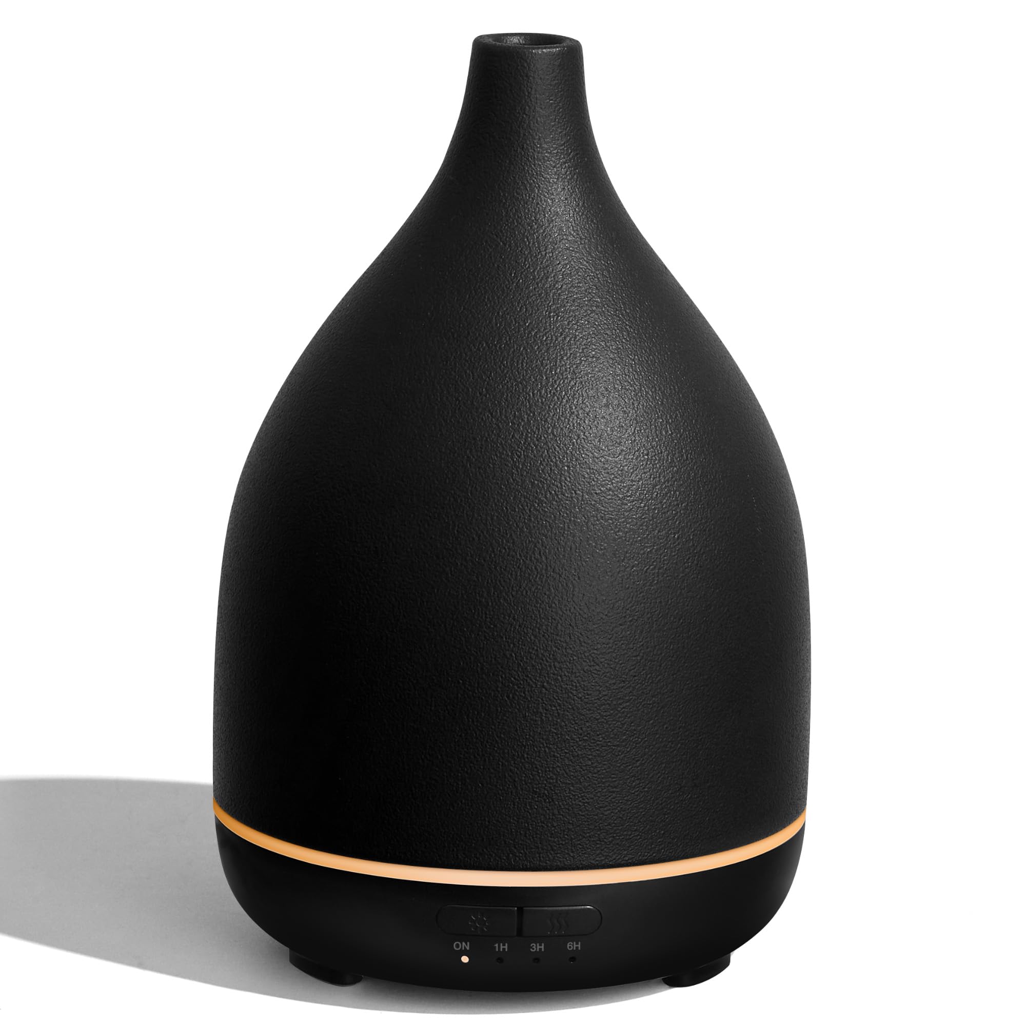 InnoGear ceramic oil diffuser 300ml black - front view