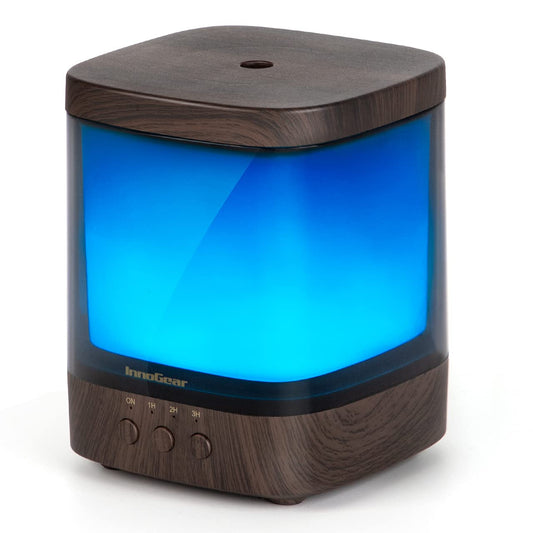 InnoGear diffuser 300ml capacity shown for long-lasting aroma diffusion