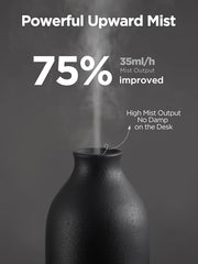 Close-up of handcrafted ceramic stone diffuser with fingerprint-resistant finish