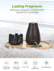 Gift set packaging including diffuser and oils
