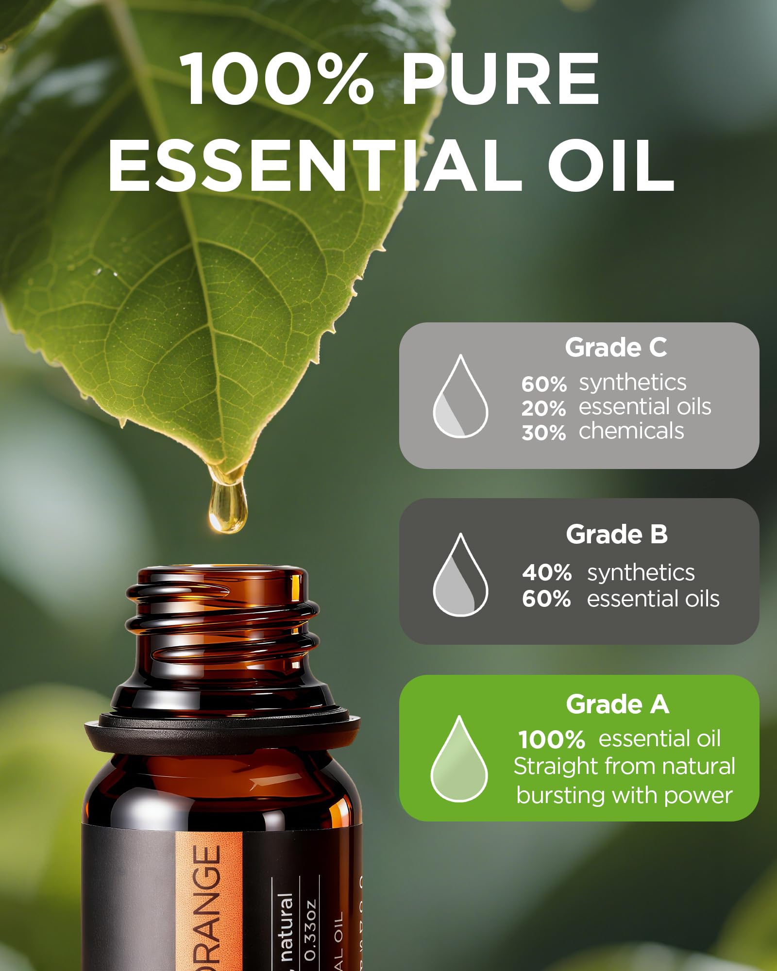 Diffuser displaying 7 LED ambient light colors