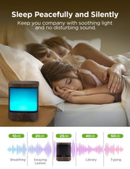 InnoGear diffuser mist output demonstrates rapid ambient diffusion