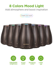 Six essential oils set included with the diffuser