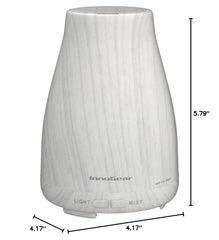 Auto-off waterless feature indicator on diffuser