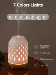 InnoGear diffuser showing waterless auto-off safety feature