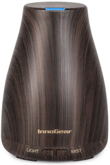 InnoGear brown essential oil diffuser – front view