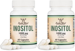 Inositol 1000mg capsules bottle – product hero image