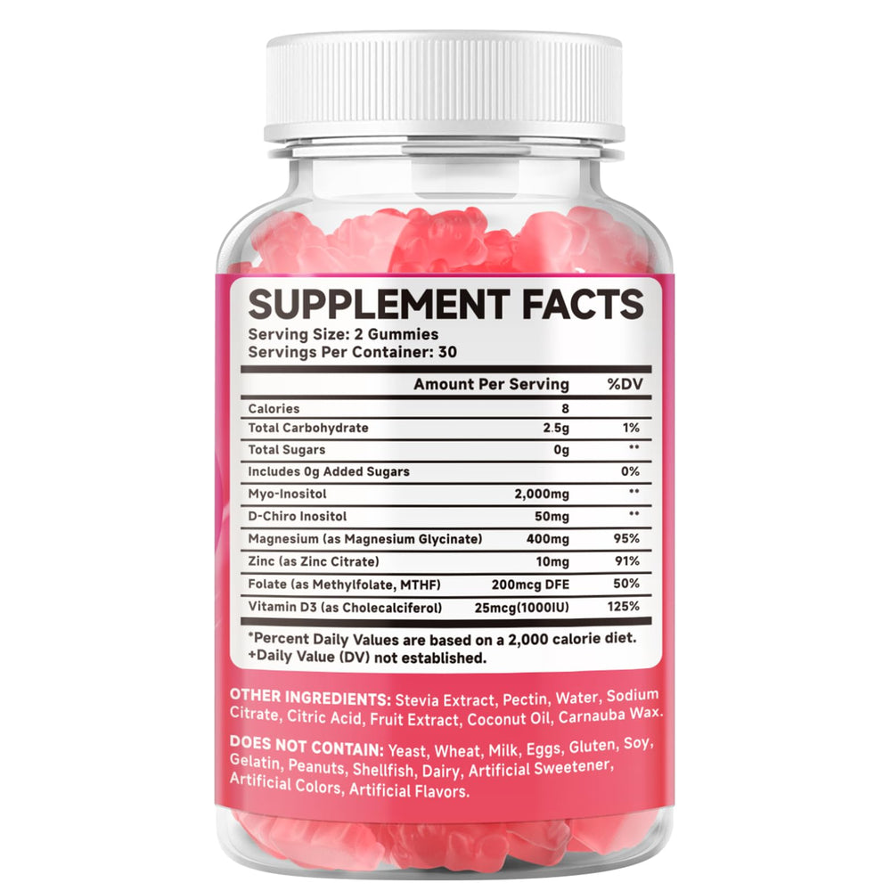 Gluten-free, non-GMO, pectin-based gummies packaging