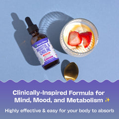 Precise dosing measurement for Inositol & Choline Liquid Drops