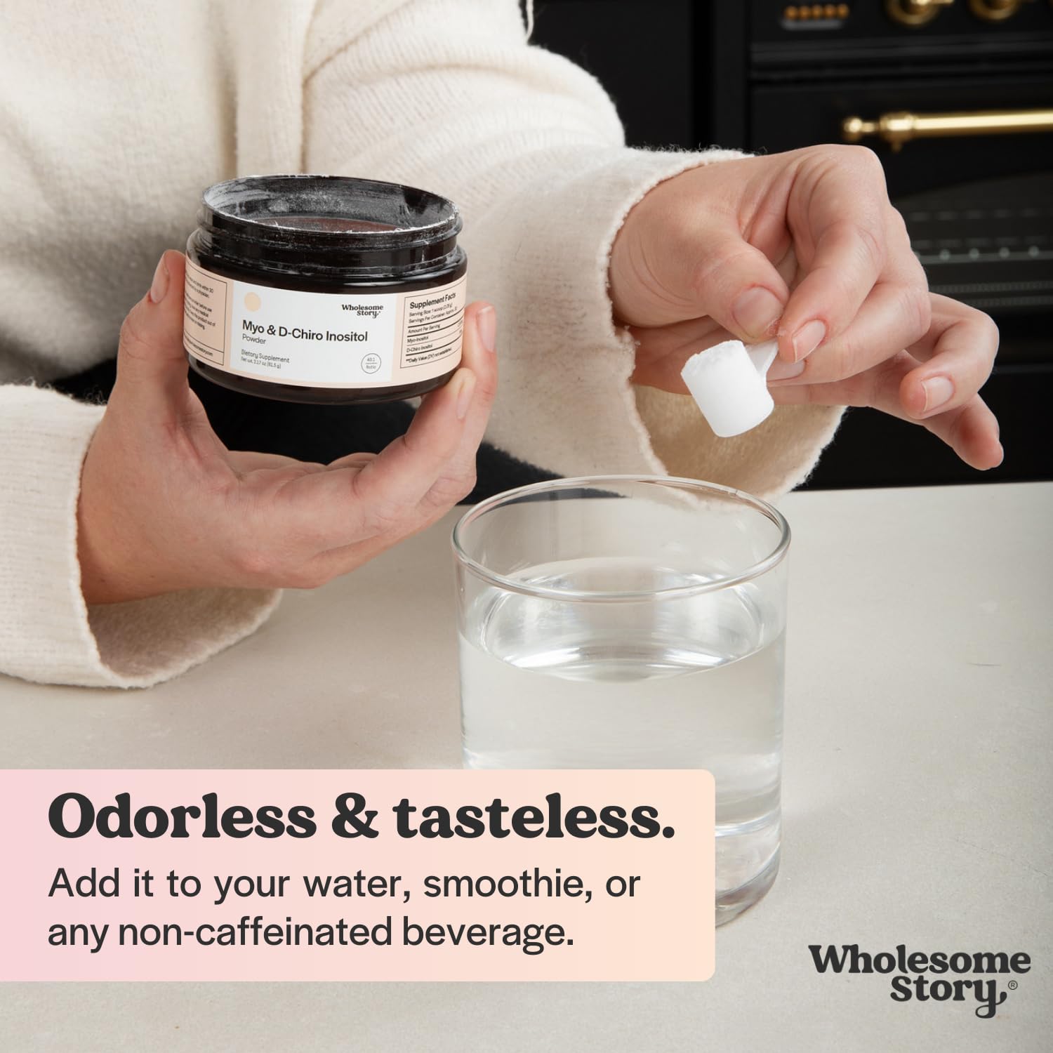 Ingredient highlights: Myo-Inositol, D-Chiro-Inositol, MTHF Folate, Vitamin D3