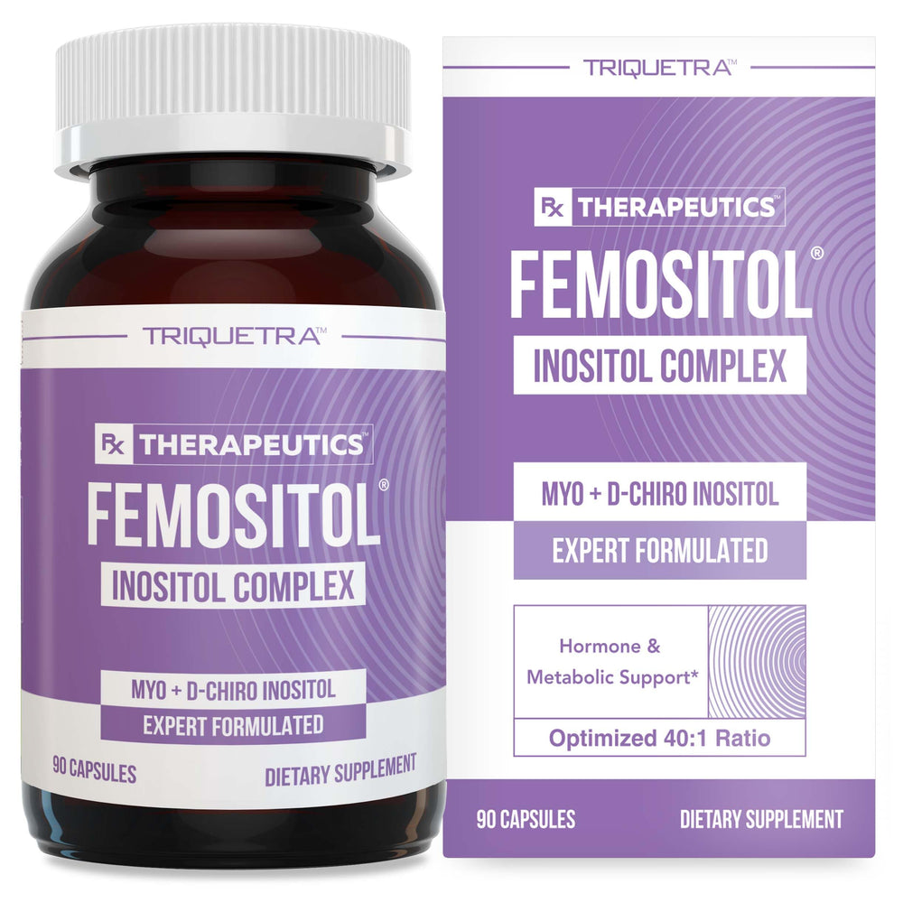 Product image showing 40:1 Myo-Inositol to D-Chiro Inositol ratio for women