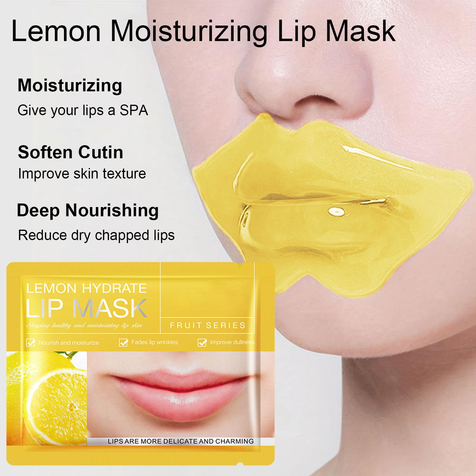 INSEEK lip scrub application scene with soft lips