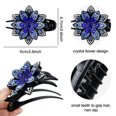 inSowni clip worn in a bun for secure, stylish hold