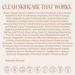 Skin application diagram for InstaNatural Vitamin C Serum