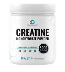 Instant Creatine Monohydrate Powder 120 servings jar front view