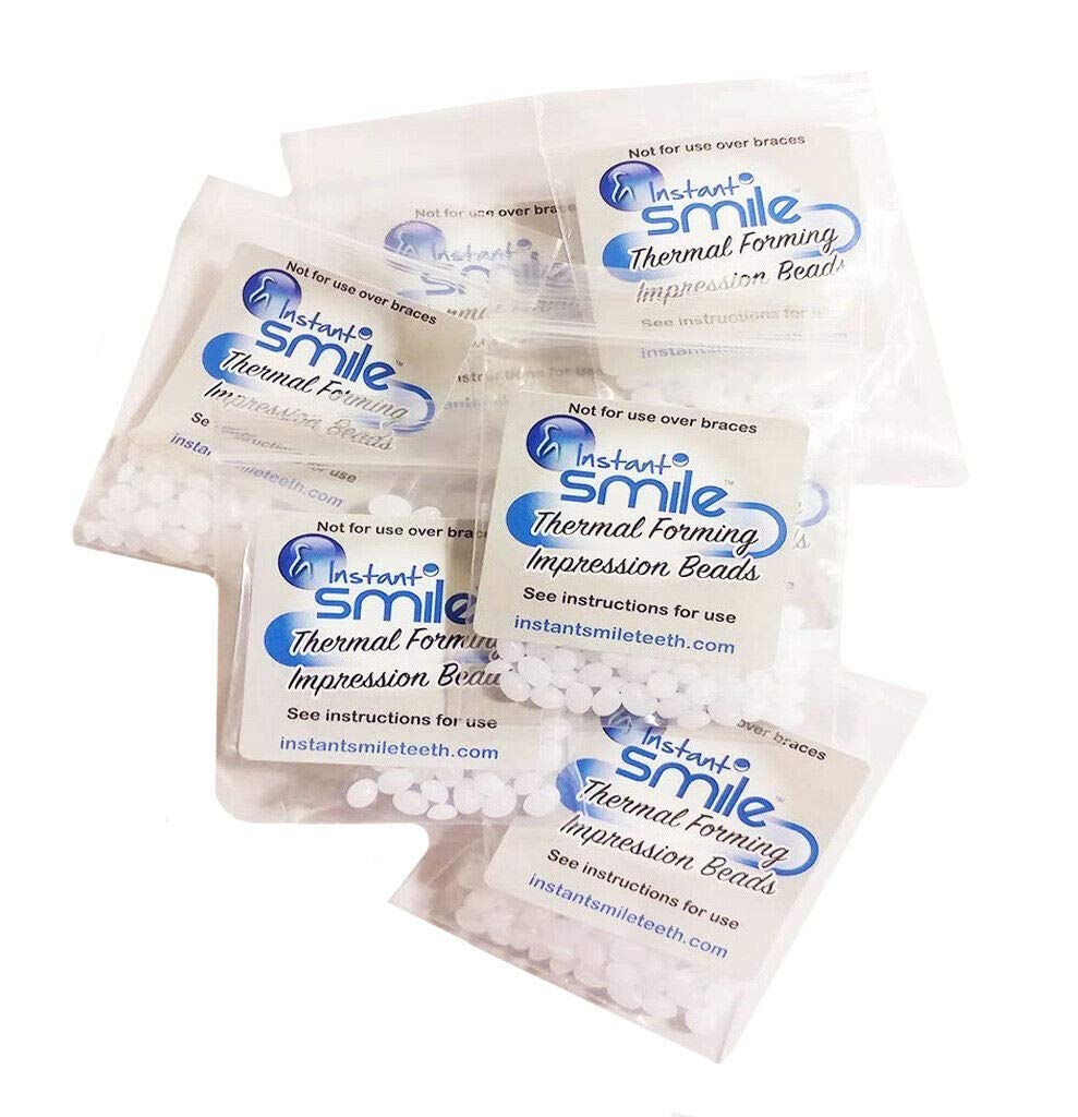 Main product image: 8-pack Instant Smile Billy Bob thermal adhesive fitting beads