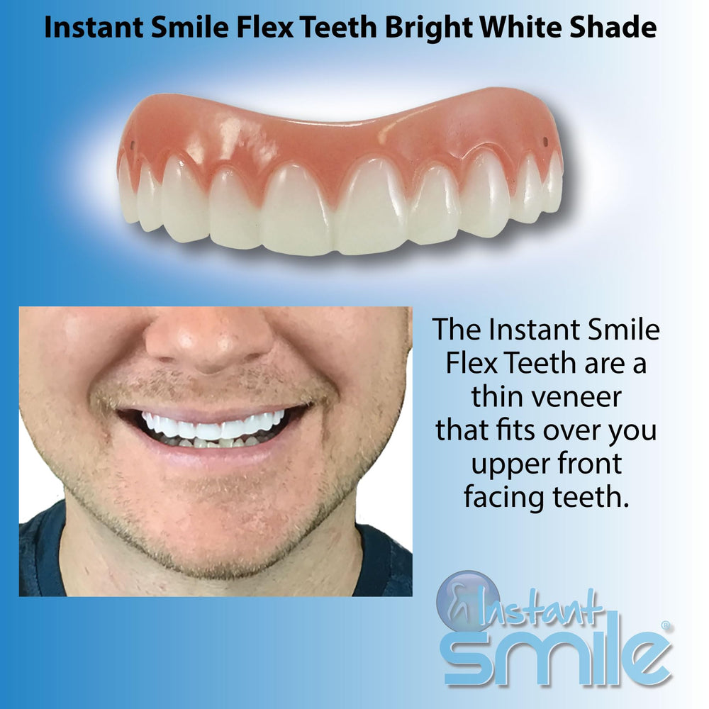 Combo image showing Instant Smile Flex Teeth and Pro Series Kit for two options
