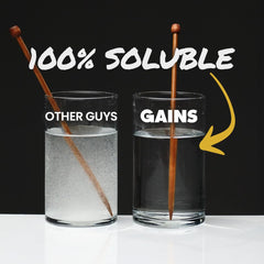 Instantized creatine dissolving completely in water