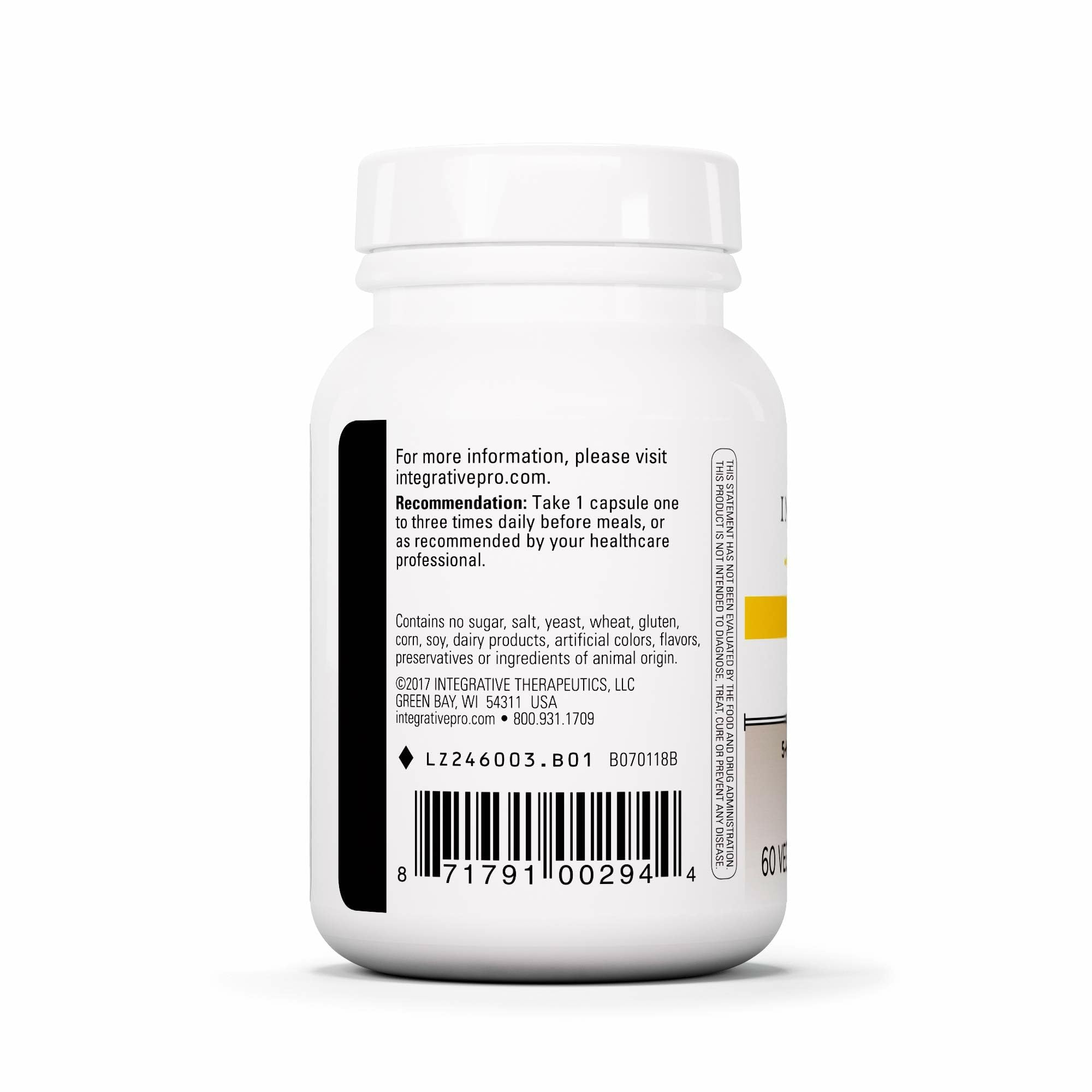 Vegan, dairy-free and gluten-free 5-HTP supplement packaging