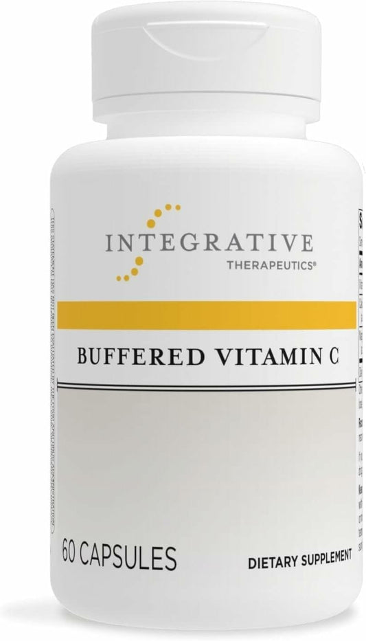 Bottle of Integrative Therapeutics Buffered Vitamin C 60 capsules