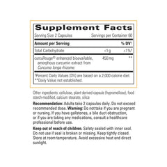Curalieve capsules closeup featuring vegan, gluten-free curcumin formula for dietary needs.