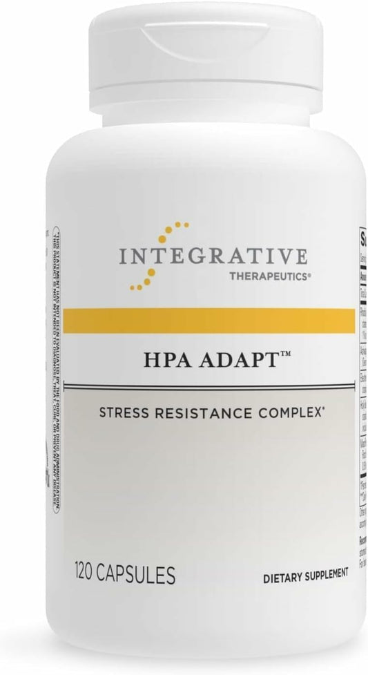 Bottle of Integrative Therapeutics HPA Adapt adaptogenic stress support supplement