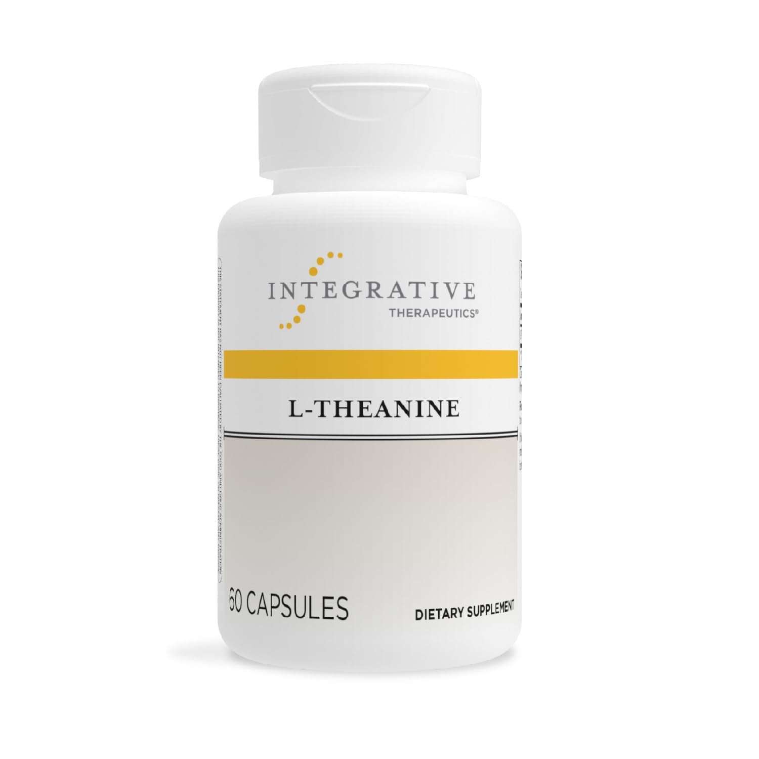 Integrative Therapeutics L-Theanine bottle front label