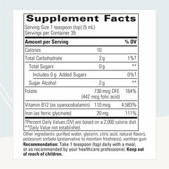 Integrative Therapeutics label close-up highlighting ingredients and allergen-free benefits