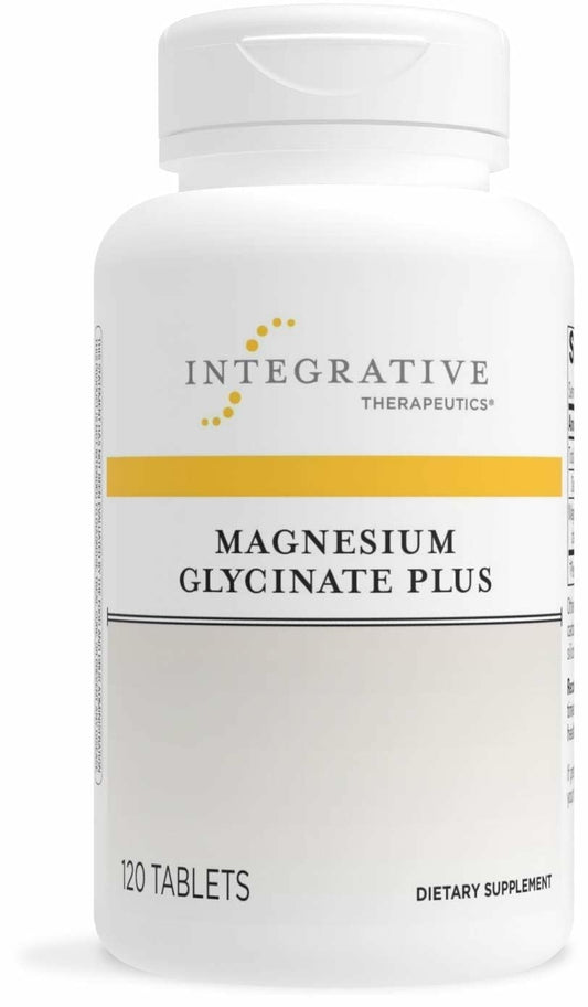 Bottle of Integrative Therapeutics Magnesium Glycinate Plus 120-count