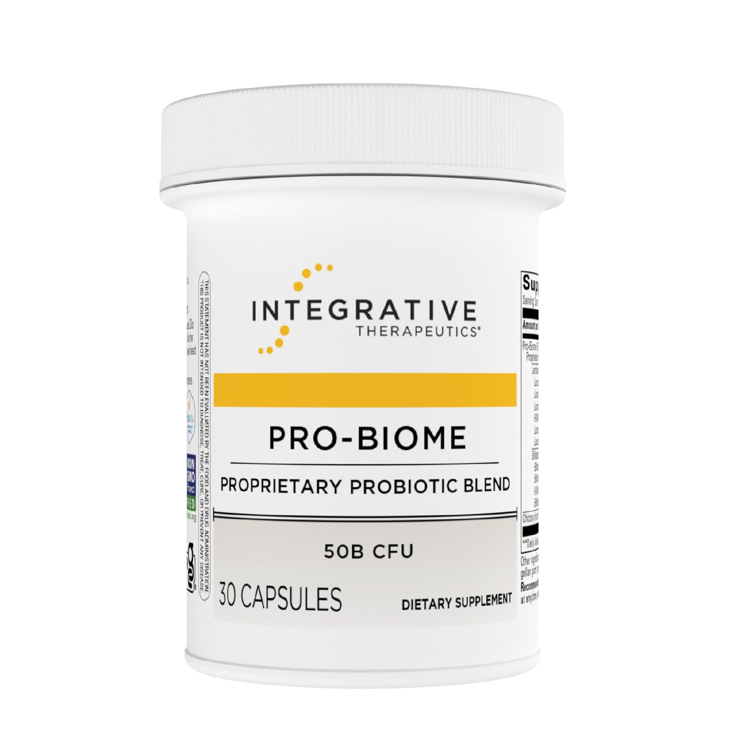 Integrative Therapeutics Pro-Biome bottle and label