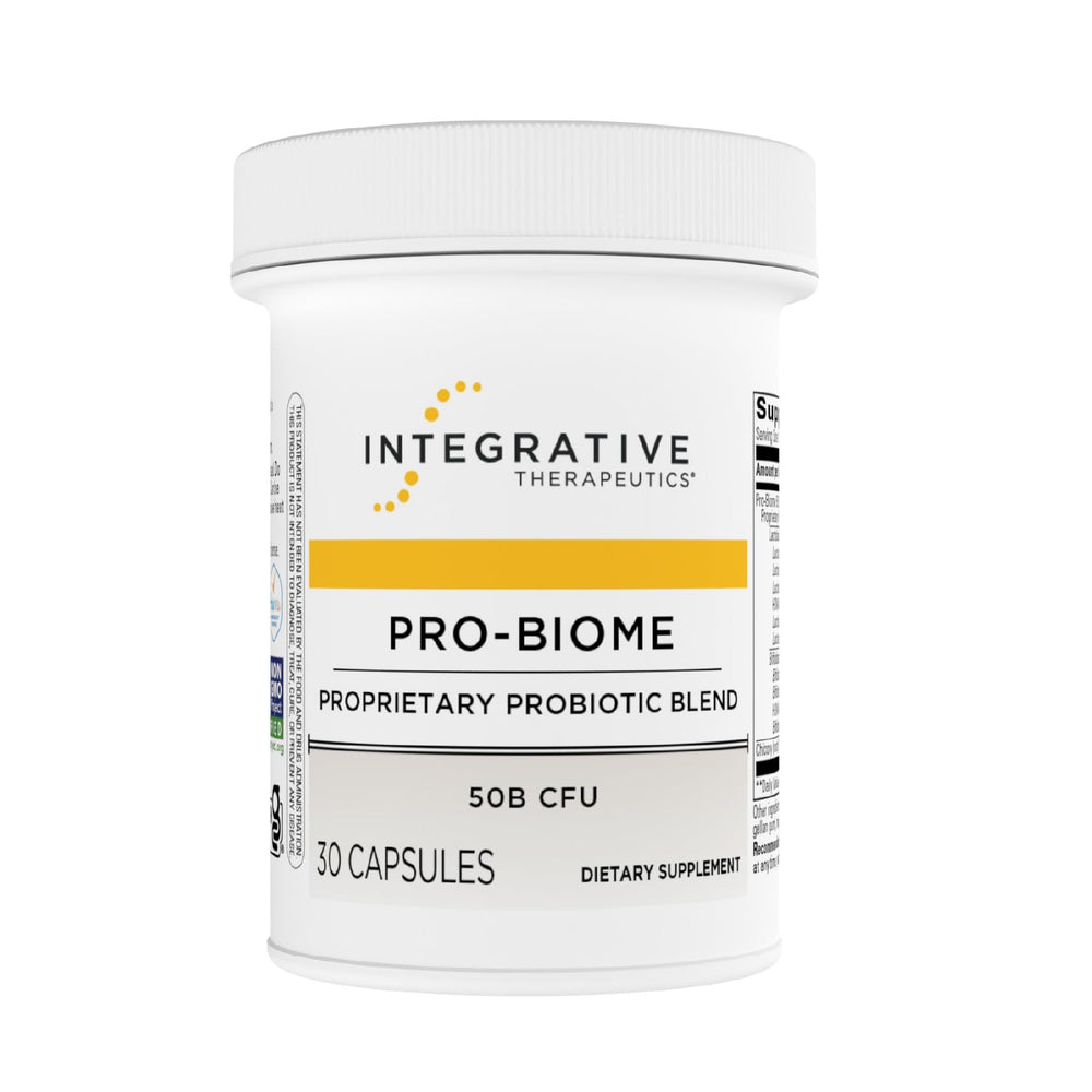 Integrative Therapeutics Pro-Biome bottle and label