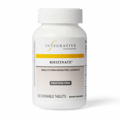 Front view of Integrative Therapeutics Rhizinate Sugarless 100-count bottle