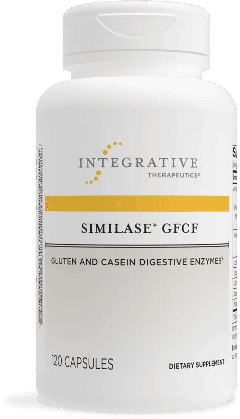 Integrative Therapeutics Similase GFCF bottle with label - 120 count