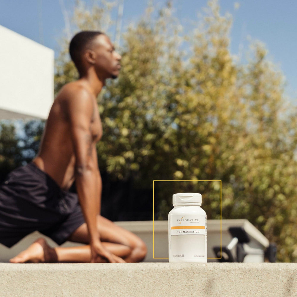 Tri-Magnesium bottle with heart-health and nerve-support messaging