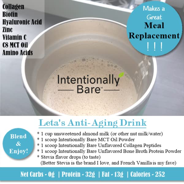 Keto-friendly collagen protein powder