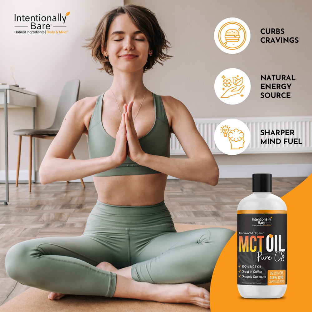 Brain Octane C8 MCT Oil for keto energy