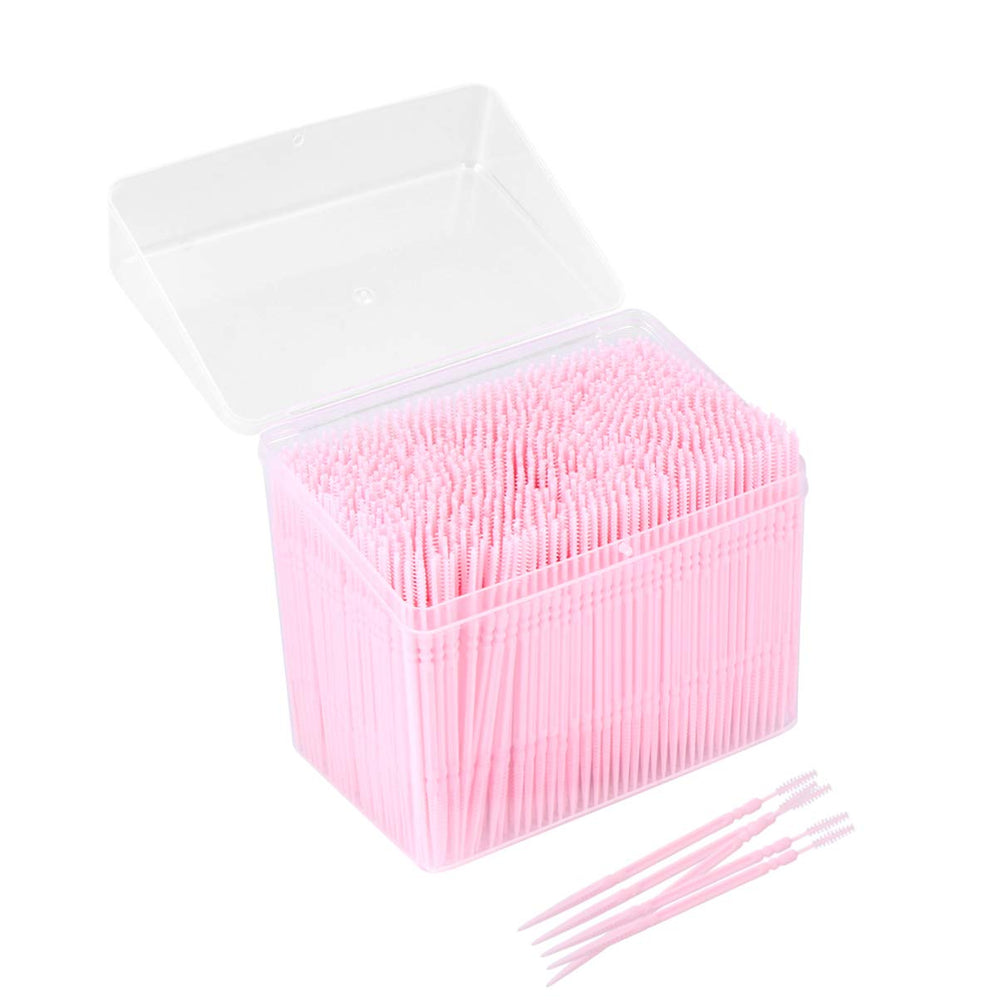 1000pcs disposable interdental toothpicks in bottle