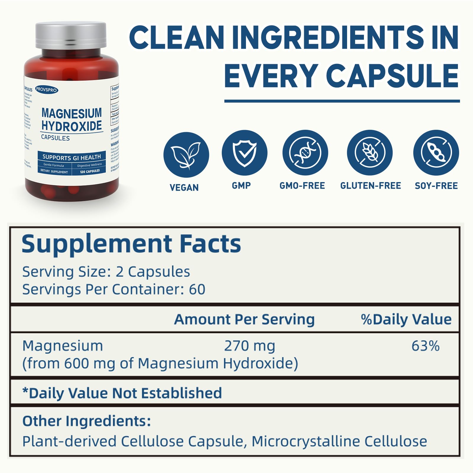Supports intestinal motility and bowel regularity
