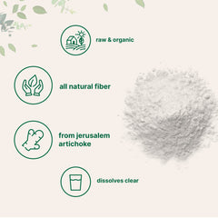 Scoop included measuring the Inulin FOS powder