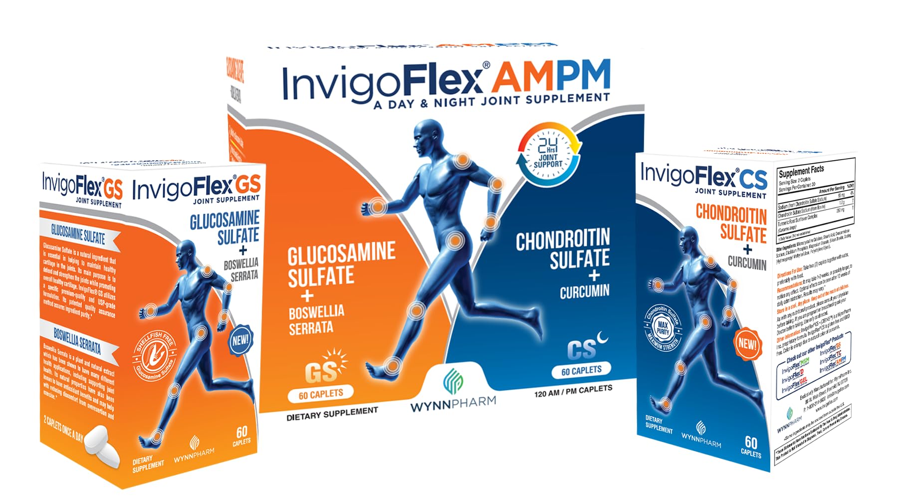 Evening Chondroitin sulfate capsule representing PM dosing