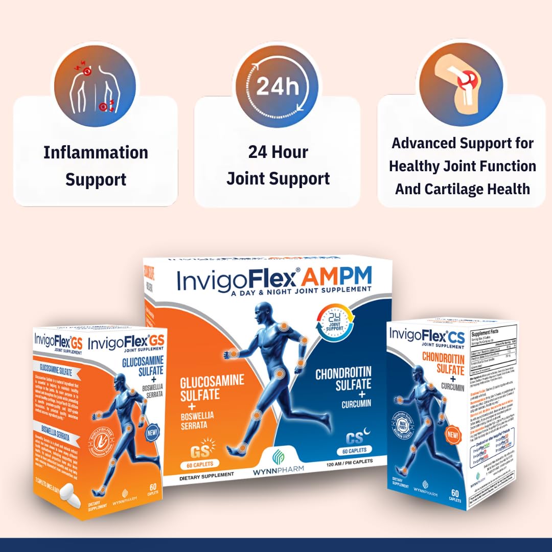 Non-GMO and gluten-free indicators on InvigoFlex AMPM packaging