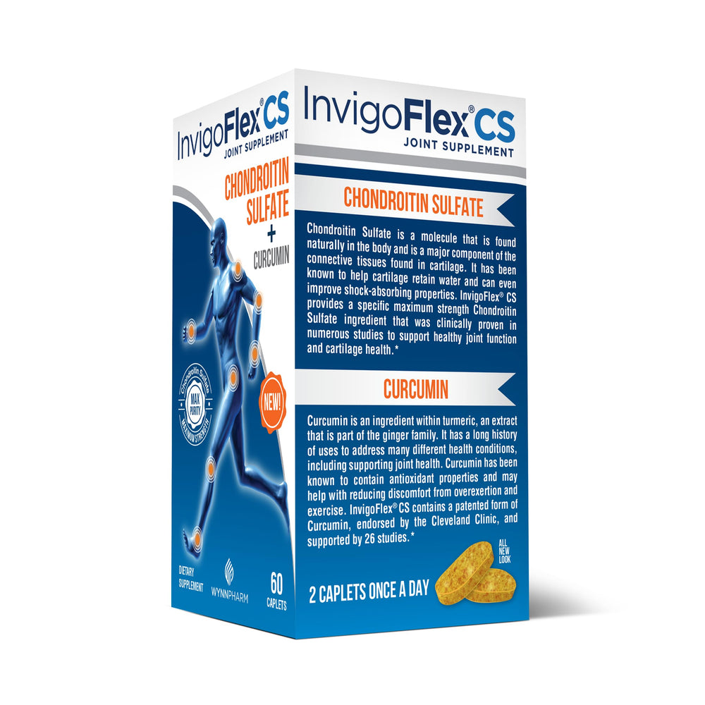 Nutrition facts panel of INVIGOFLEX CS
