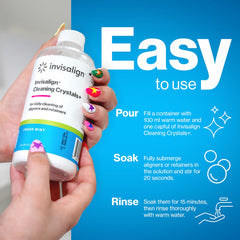 Invisalign Cleaning System+ accessories and case display
