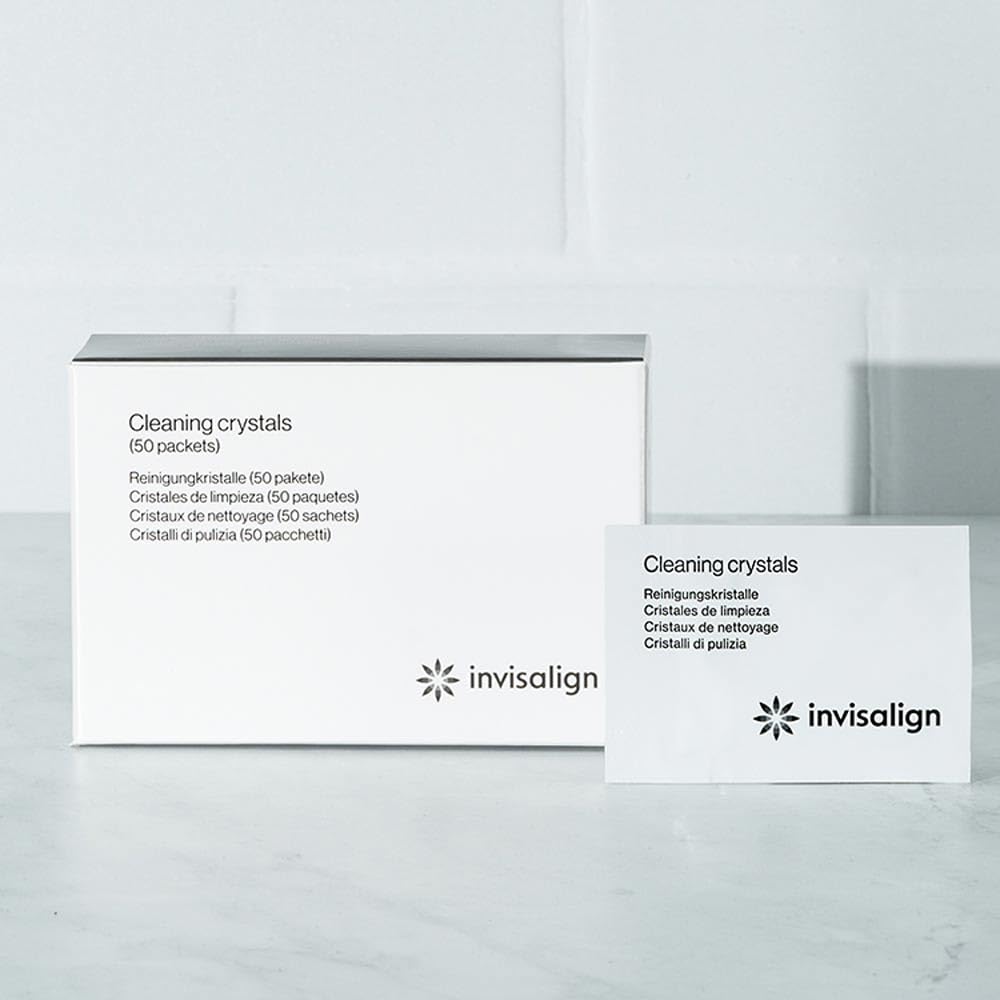 Storage tips for Invisalign Cleaner Crystals in a cool dry place