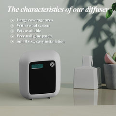 invnd aroma diffuser hotel lobby scene with premium fragrance