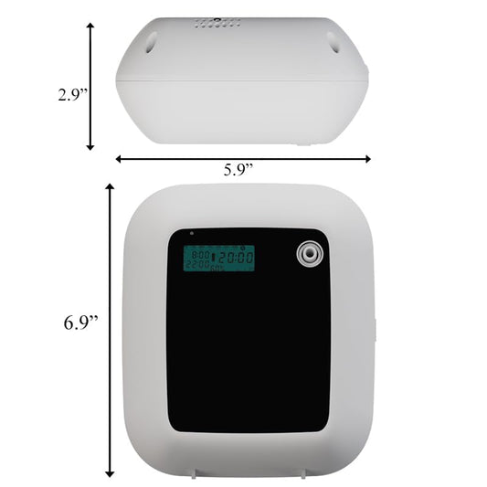 invnd aroma diffuser wall-mount setup for space-saving placement