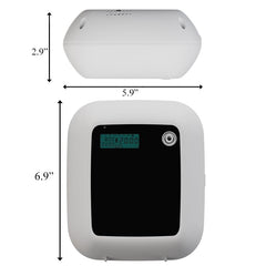 invnd aroma diffuser wall-mount setup for space-saving placement