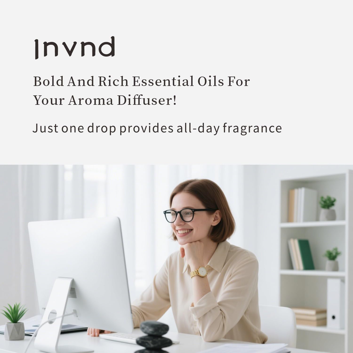 Invnd Biluochun Longjing aroma diffusing mist fills room with tea notes