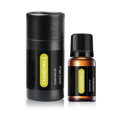 invnd Chamomile Essential Oil bottle close-up for calming aroma