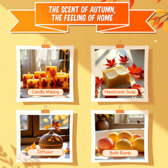 INWICOPH Autumn Fragrance Oils Set Vanilla 10ml bottle